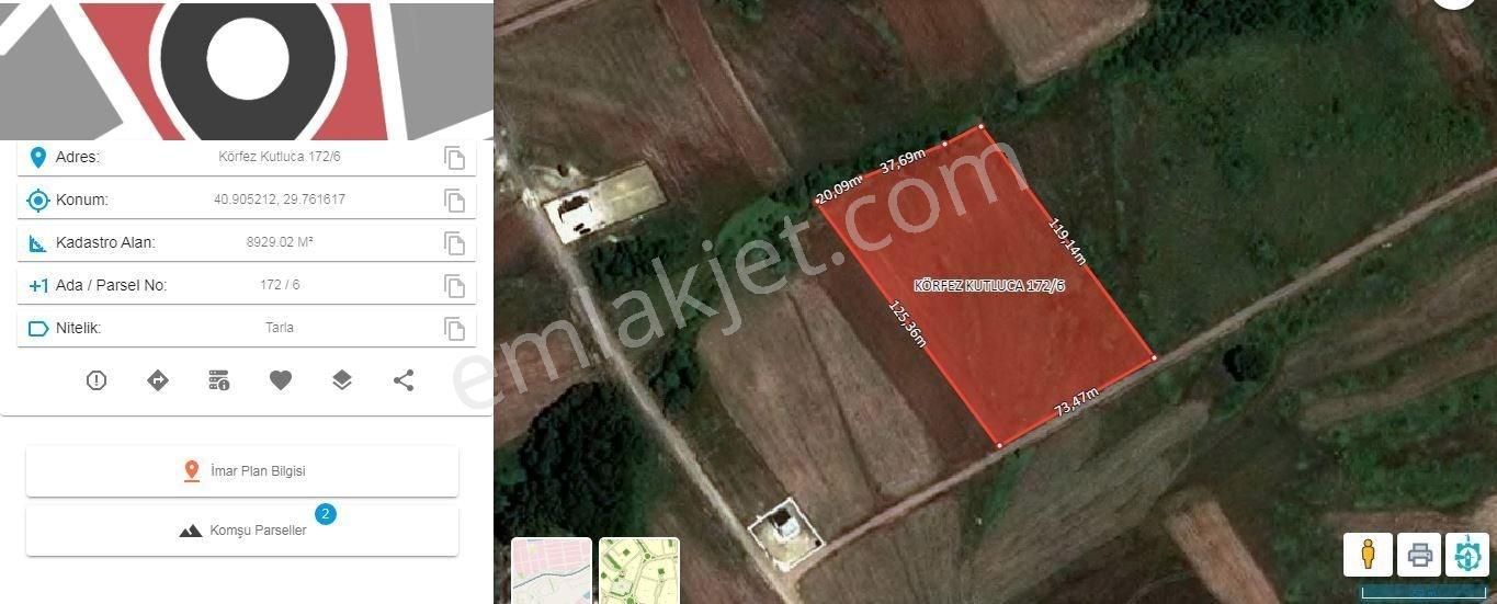 Kutluca Köyü Sevindikli Gişelere Çok Yakın Konumda 8.929 M² Satılık Tarla - Görsel 4