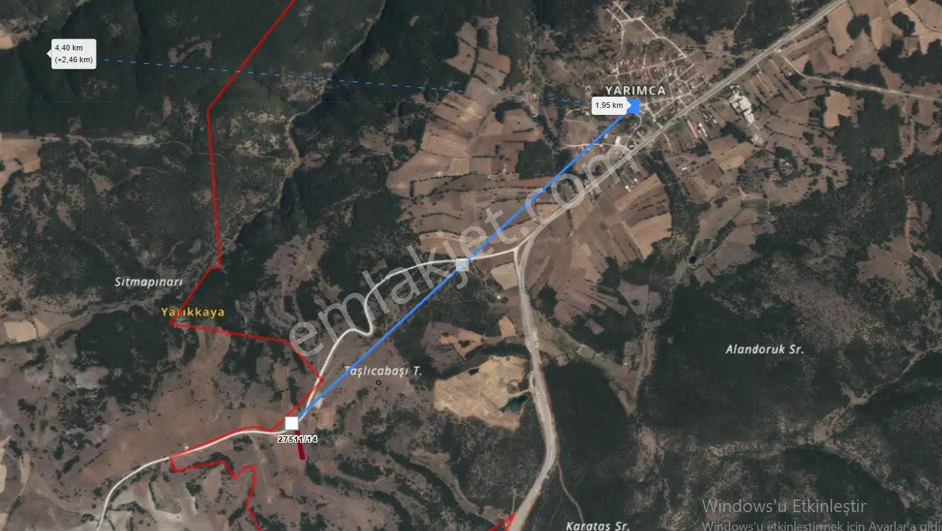 🔷 Yarımca’da Yol Kenarı 1.421 M² Satılık Tarla - Görsel 3