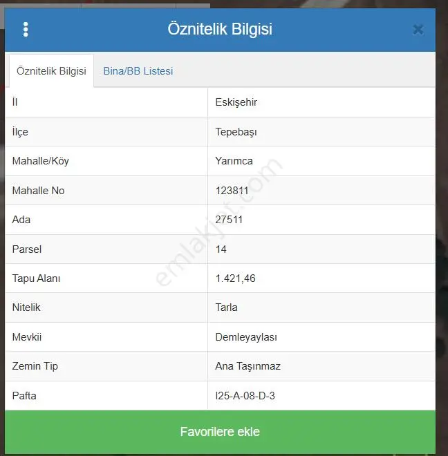 🔷 Yarımca’da Yol Kenarı 1.421 M² Satılık Tarla - Görsel 2