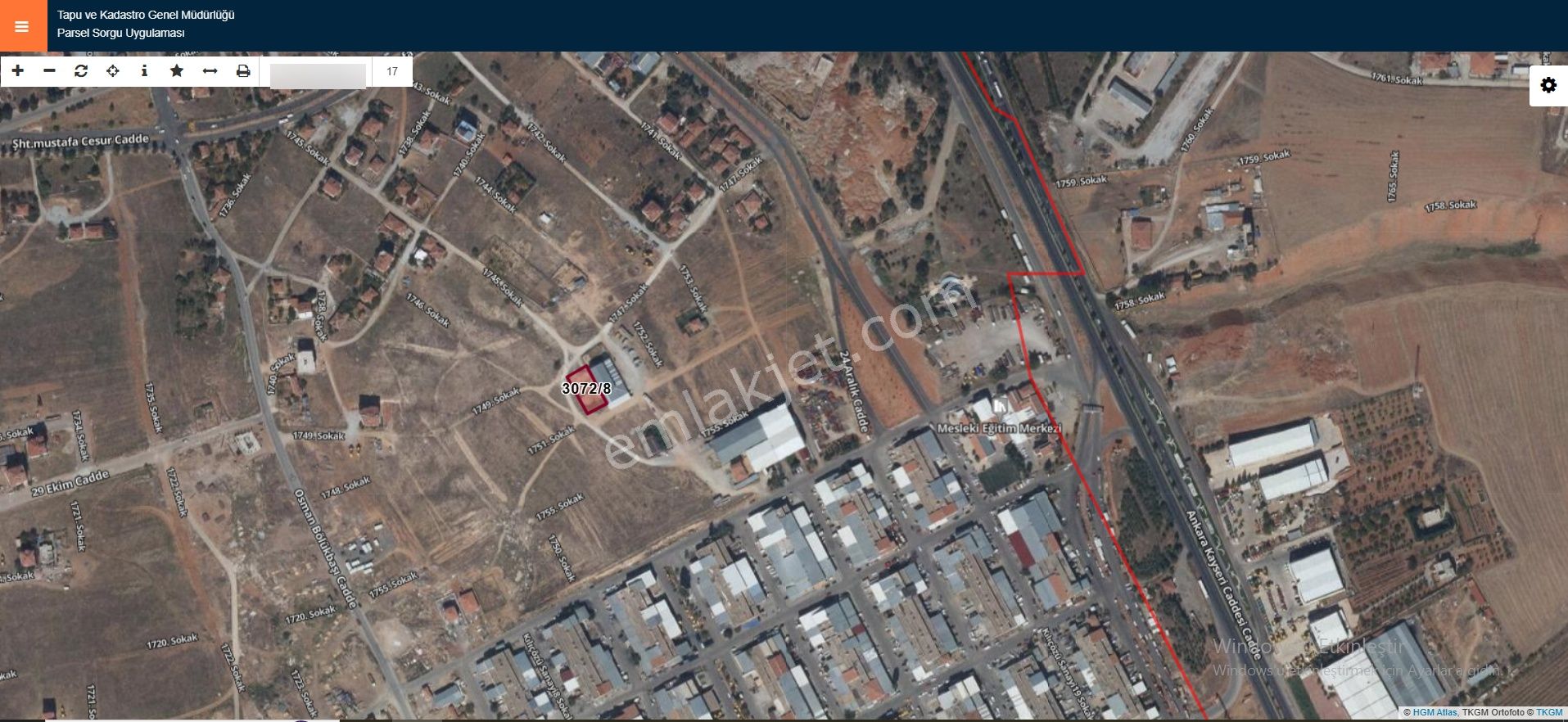 Global'den Sanayi Sitesi Yanıbaşında 785 M2 Satılık Ticari Arsa - Görsel 19