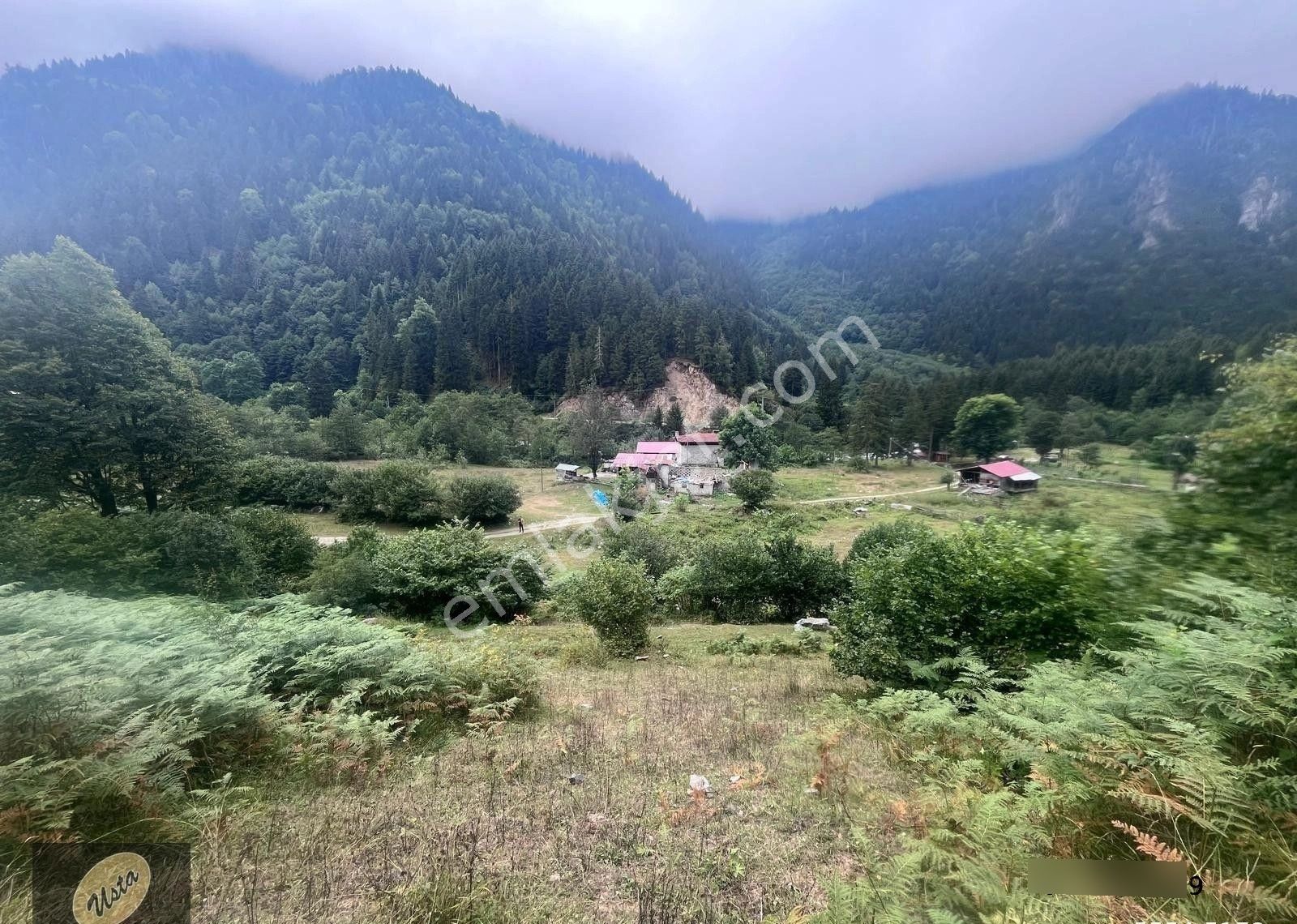 Çat Köyünde Tek Tapu Fırtına Deresi Yakını Yola Sıfır Arsa... - Görsel 9