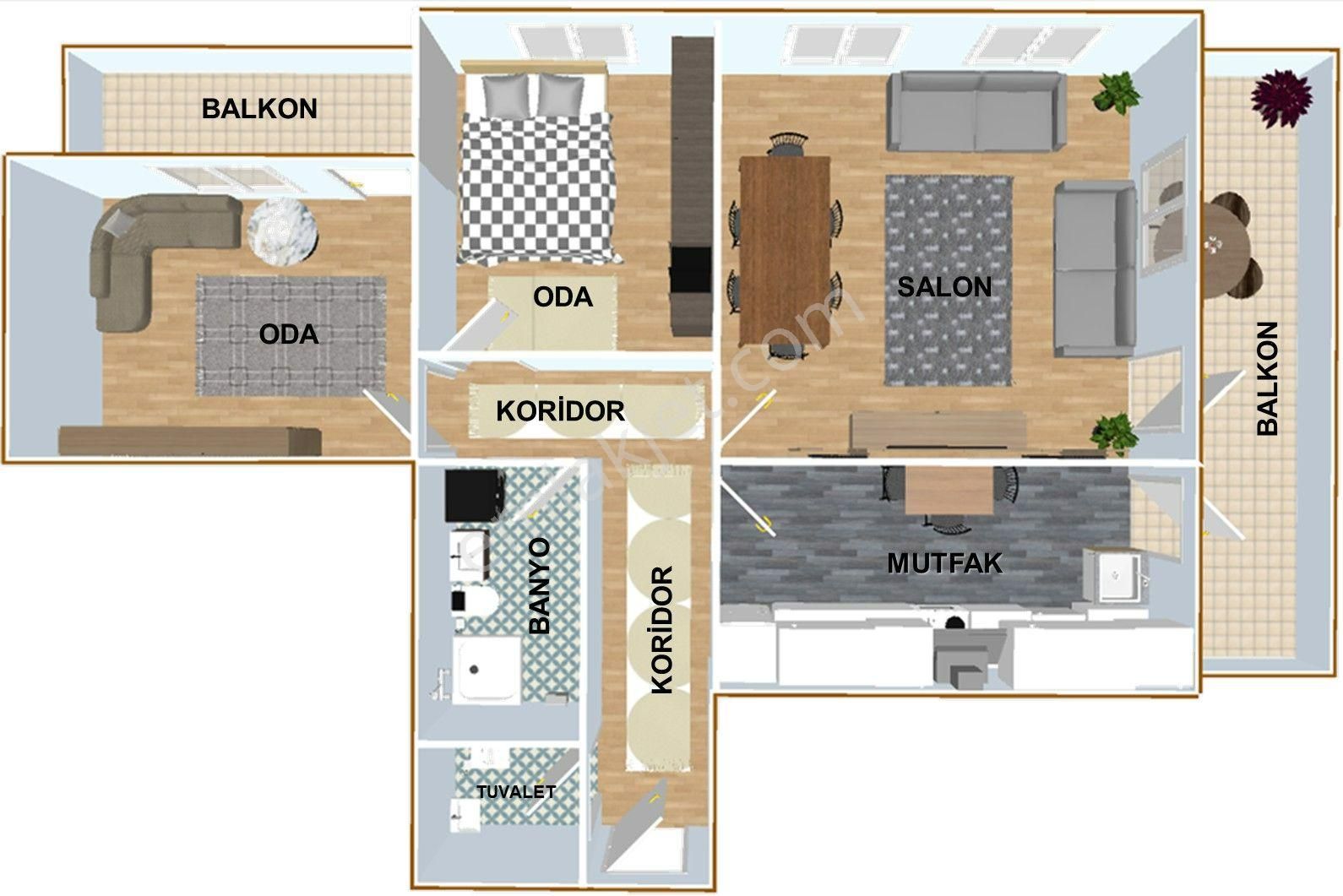 Remax Area'dan Bostancı Etap 15'te Satılık 2+1 Daire - Görsel 36