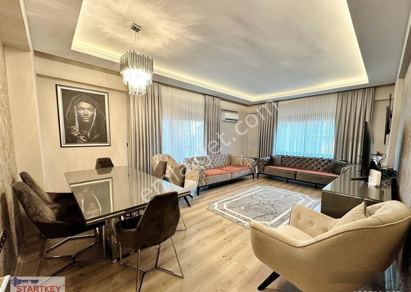 Gültekin Hills Sitesinde Havuz Cepheli 3+1 Satılık Lüks Daire - Görsel 27