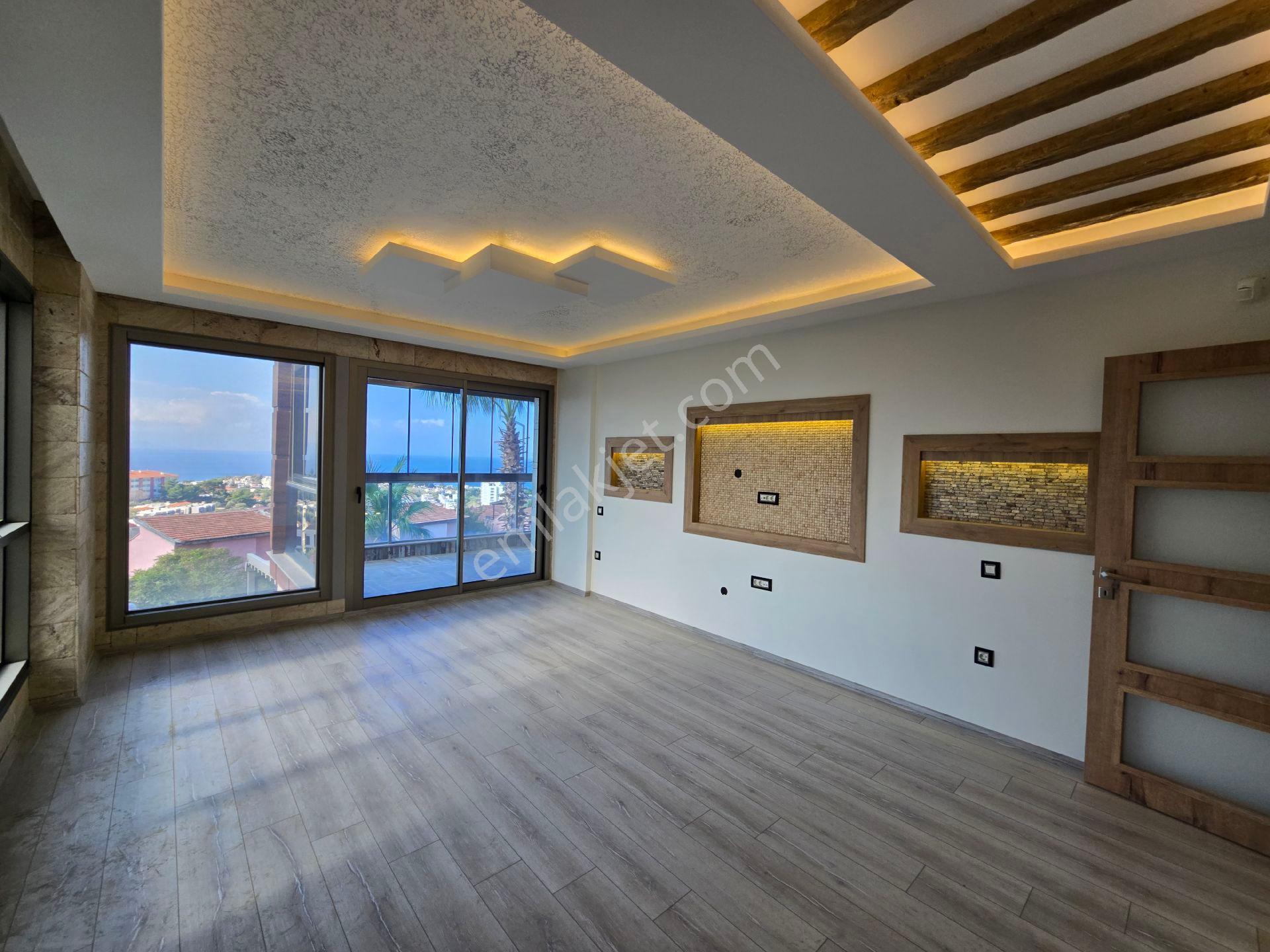 Kuşadasında Açık Kapalı Yüzme Havuz'lu 3+1 140m2 Deniz Manzaralı Lux Daire - Görsel 30