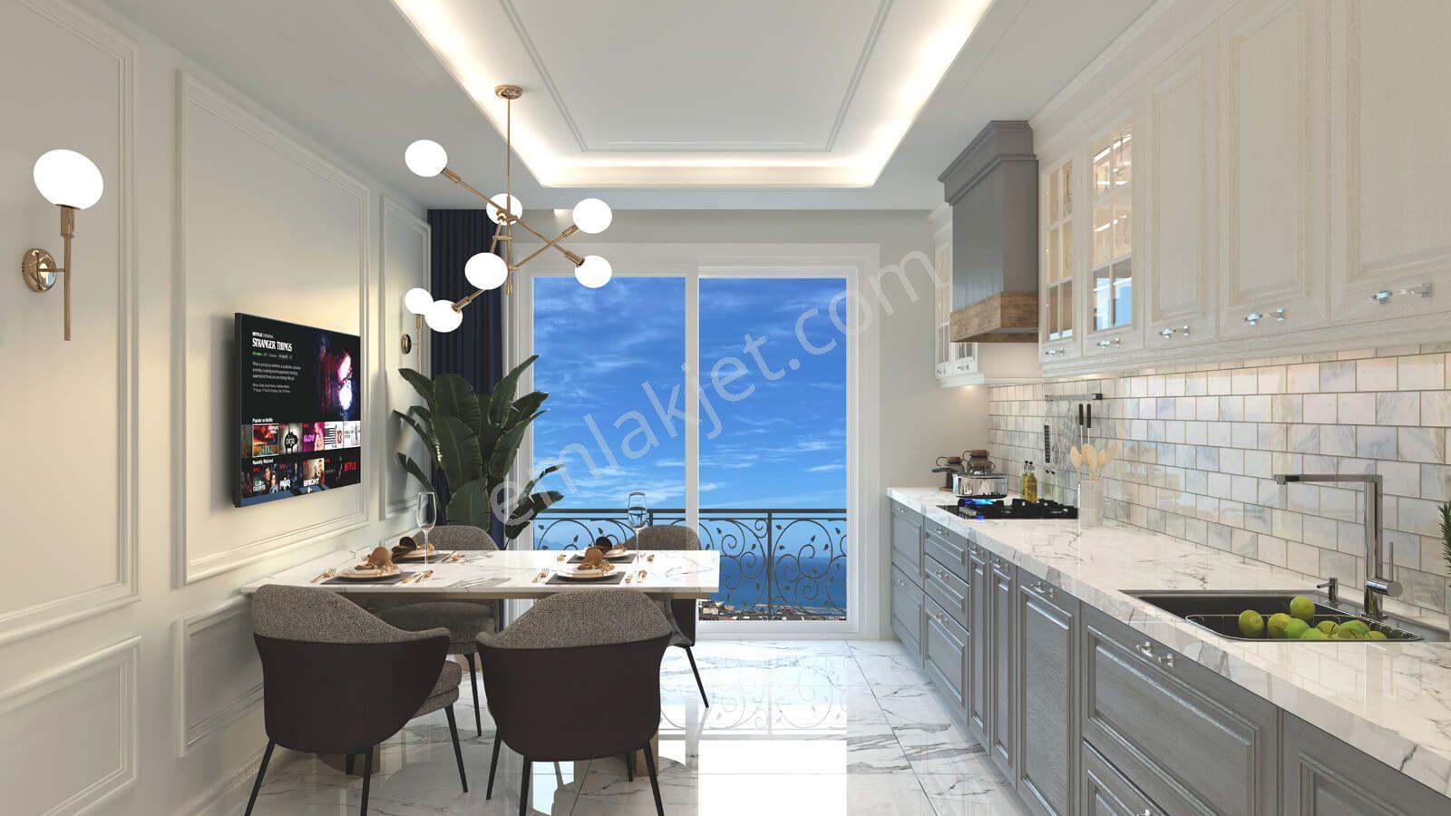 Kuşadasında Ultralux Elit Residansta 3+1 140m2 Deniz Manzaralı Lux - Görsel 14