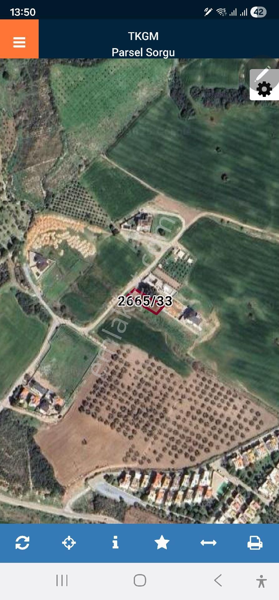 Didim Hisarda Villa İmarlı Deniz Manzaralı