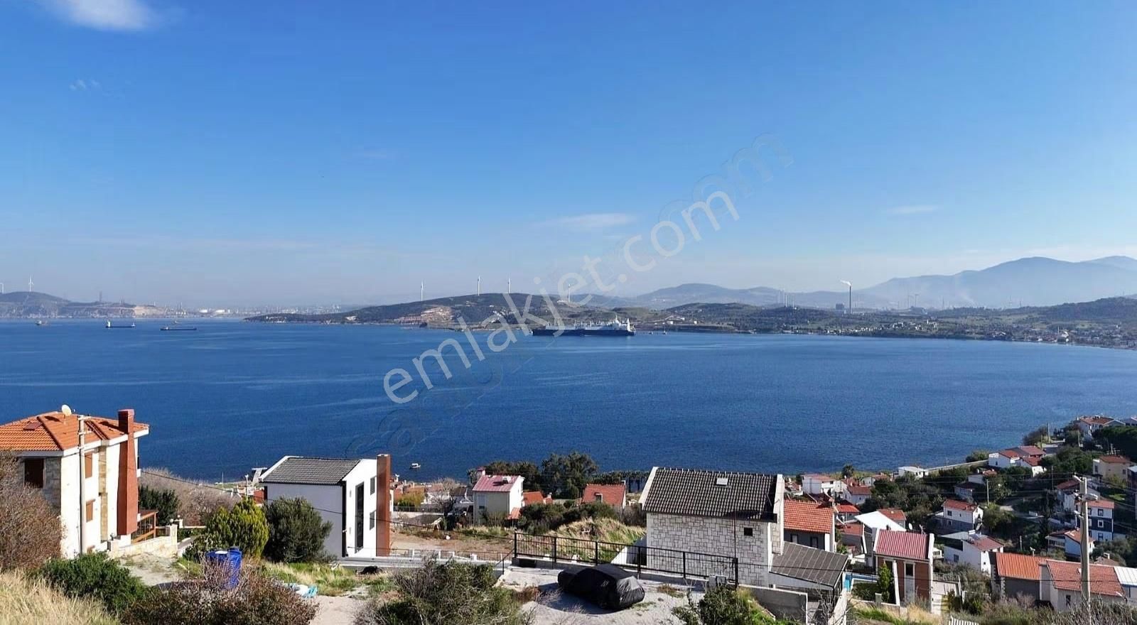 Yenifoça Donatkent'te Deniz Manzaralı Satılık Villa - Görsel 34