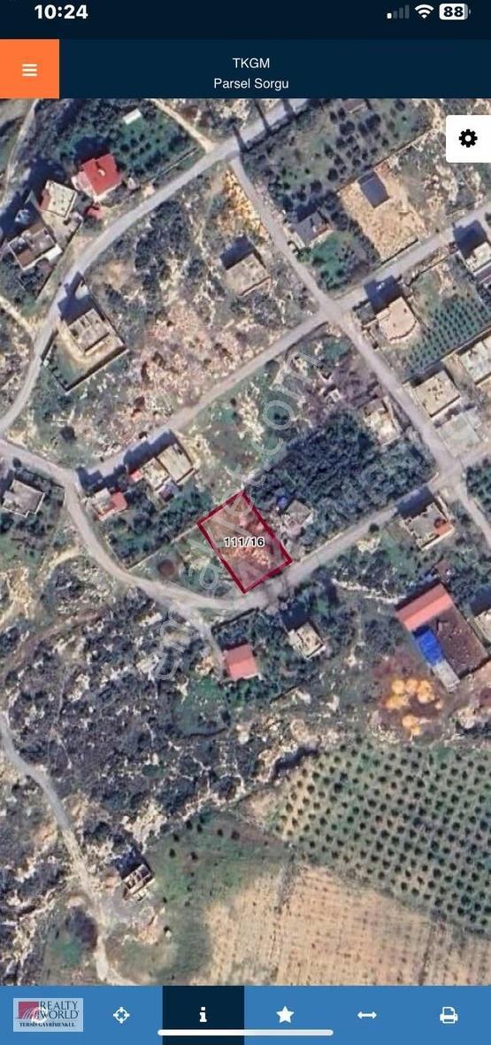 Rw Tersis'den Akdeniz Tekke Mahallesinde Satılık Köy İçi Arsa