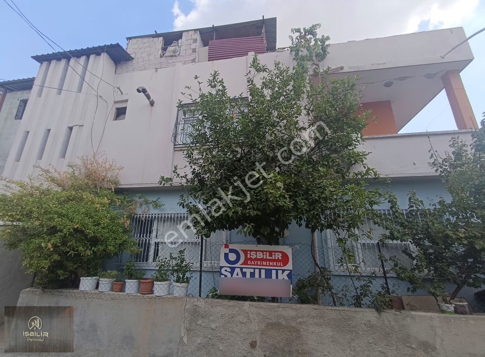 Yüreğir Yeni Doğan Mah Tek Tapu 165m2 2 Katlı Bahçeli Satlık Ev