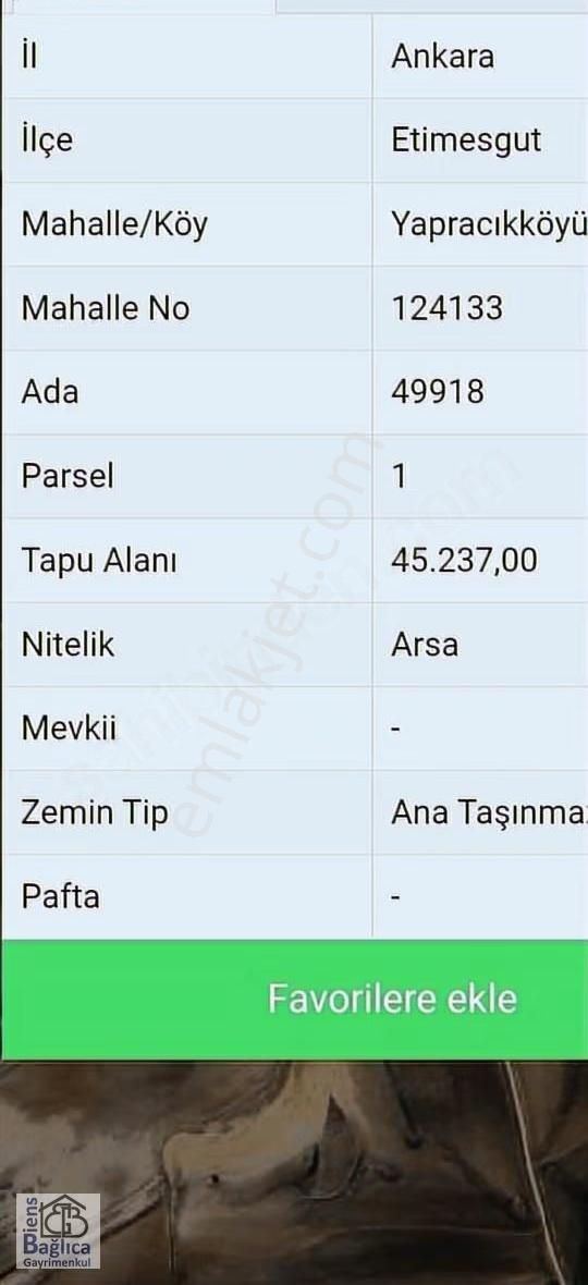 Yaşamkent Yakini Kupon Parselde Kök Hisse - Görsel 3