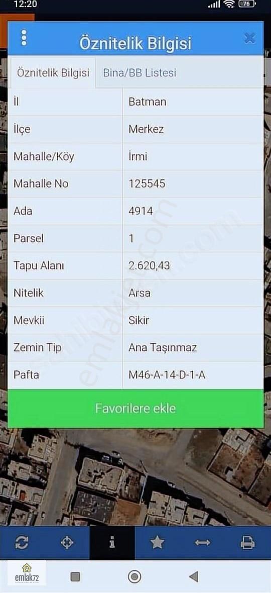 Emlak 72 'den Bayındırlık 'ta Satılık Ticari Arsa - Görsel 2