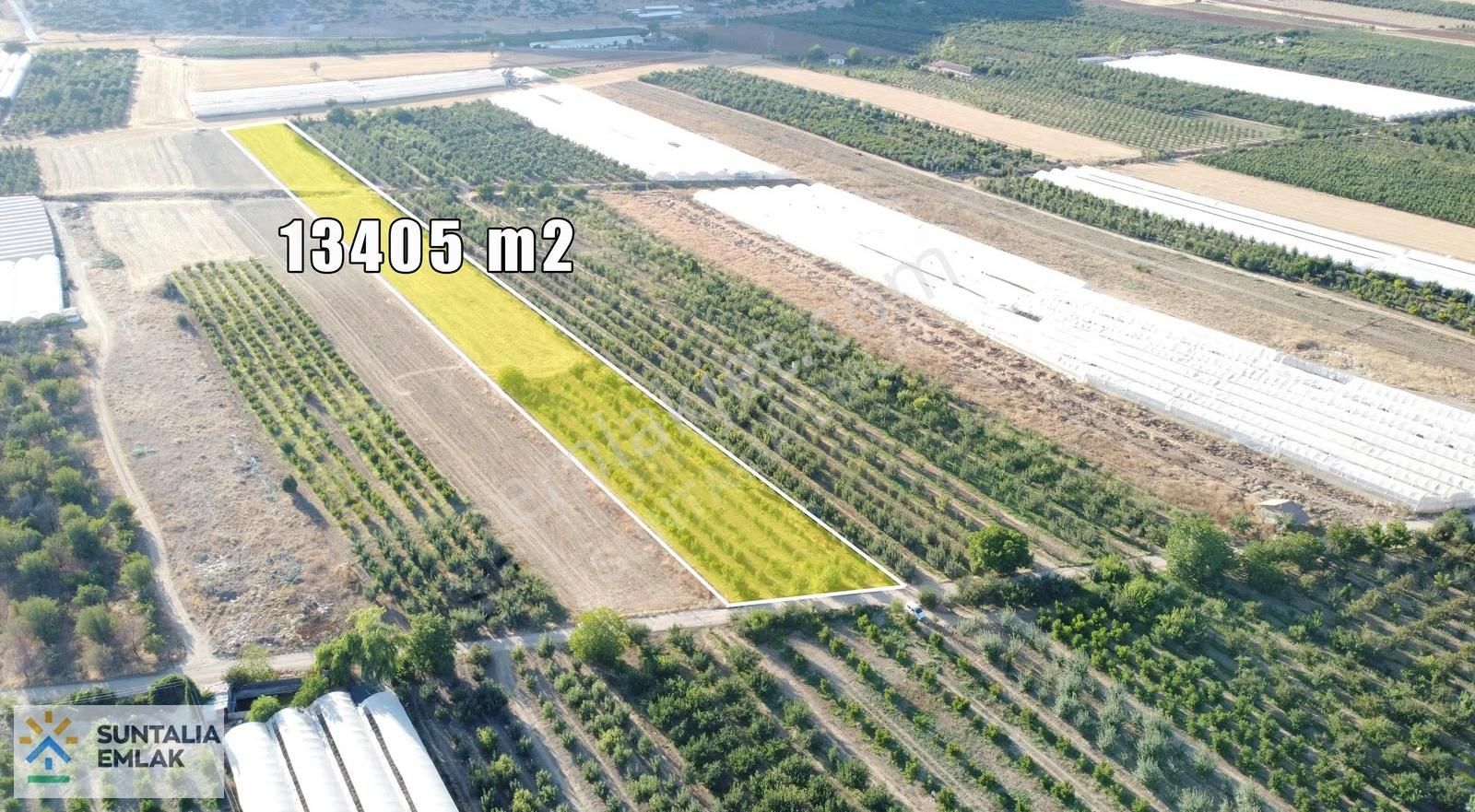 Bayatın En Tutulan Yerinde 13405 M2 Tek Tapu Tarla + Bahçe