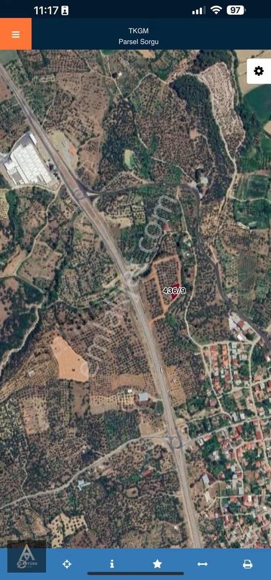 Karacasu Yenice 537 M2 İmarlı Arsa, Konum Harika, Villa'ya Uygun - Görsel 10