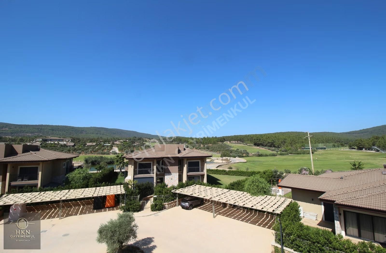 Bodrum Regnum Golf Country De Mükemmel Konumlu Teras Daire - Görsel 3