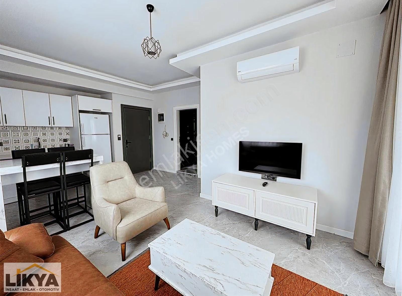 Fethiye Taşyaka Mah.de Güvenlikli Sitede 1+1 Havuzlu Lüks Daire