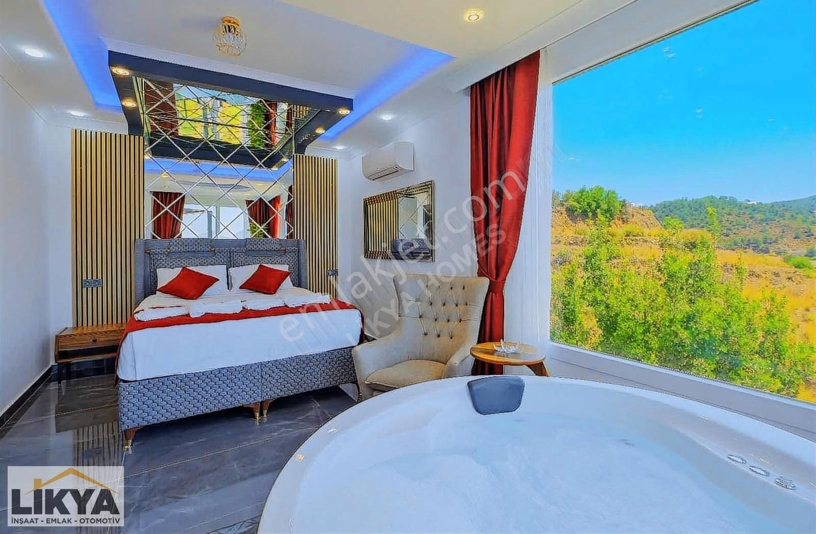 Fethiye Karaculha Mh 2+1 Villa Aydan Aya Ödemeli Uzun Dönem - Görsel 19