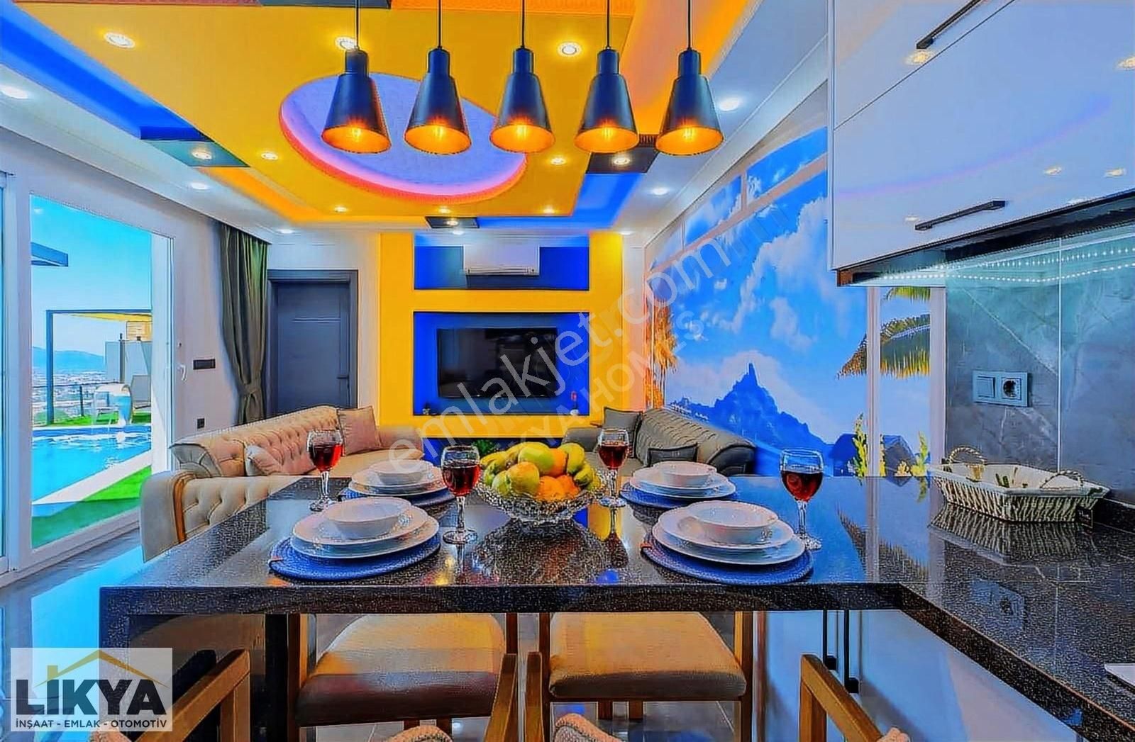 Fethiye Karaculha Mh 2+1 Villa Aydan Aya Ödemeli Uzun Dönem - Görsel 2