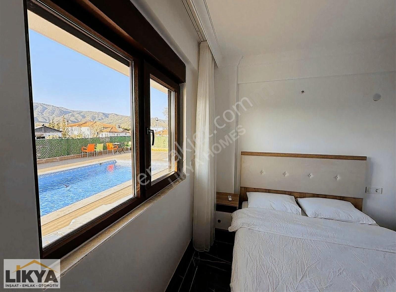 Fethiye Esenköyde Satılık 1+1 Havuz Cepheli 55 M2 Modern Daire - Görsel 6