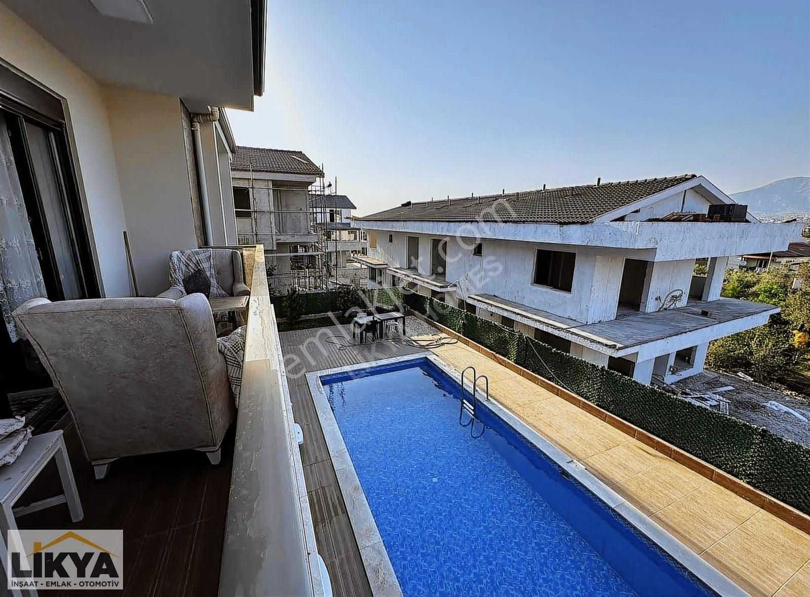 Fethiye Esenköyde Satılık 1+1 Havuz Cepheli 55 M2 Modern Daire - Görsel 20