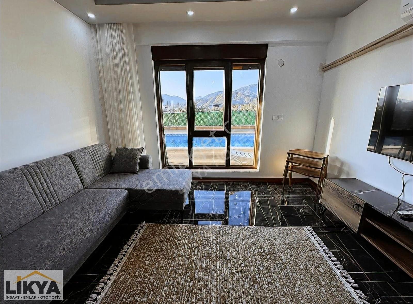 Fethiye Esenköyde Satılık 1+1 Havuz Cepheli 55 M2 Modern Daire - Görsel 24