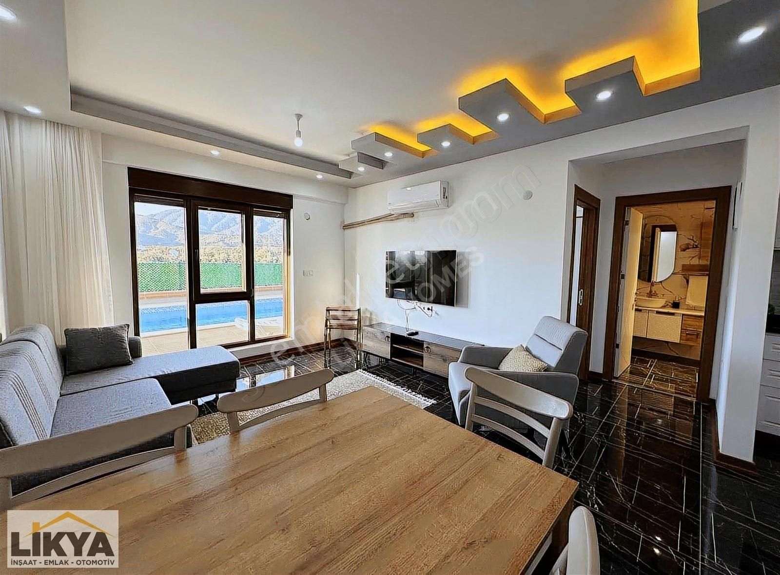 Fethiye Esenköyde Satılık 1+1 Havuz Cepheli 55 M2 Modern Daire - Görsel 10