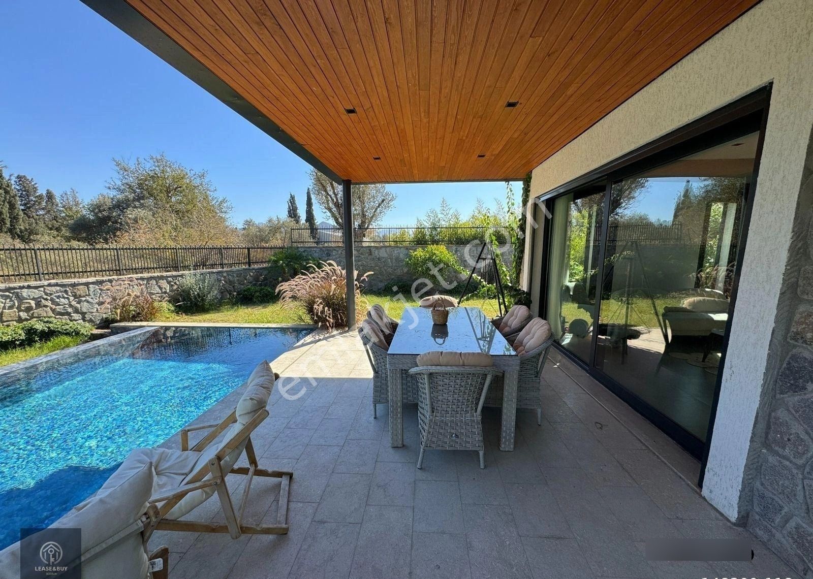 Bodrum Dereköy'de Müstakil Havuzlu 3+1 Villa - Görsel 19