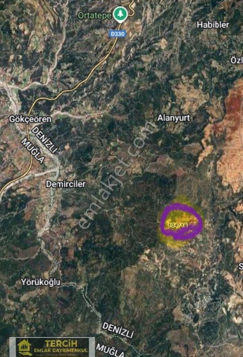 Demirciler Havut’ta Satılık Tütün Tarlası 4150 M²