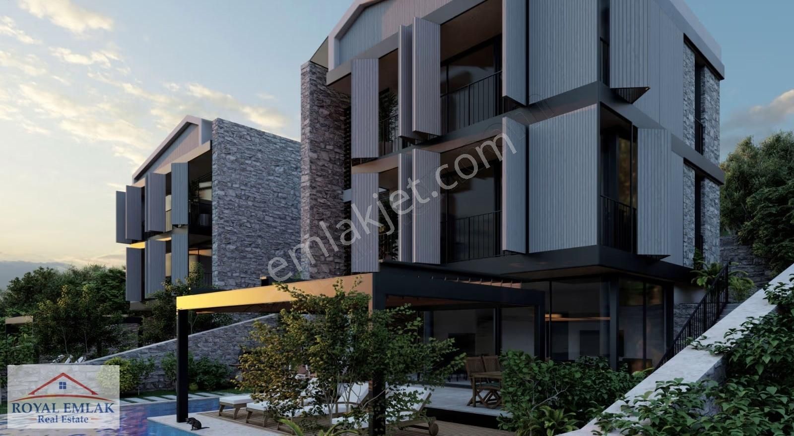 Muğla Boğaziçi Panoramik Deniz Manzaralı Satılık Arsa - Görsel 12