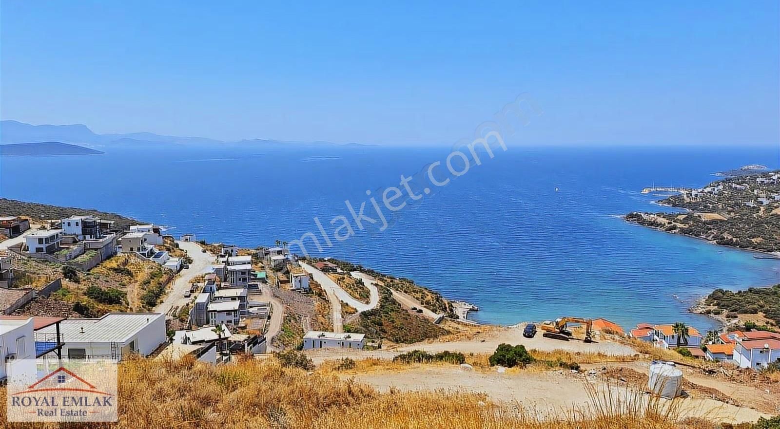Muğla Boğaziçi Panoramik Deniz Manzaralı Satılık Arsa - Görsel 13