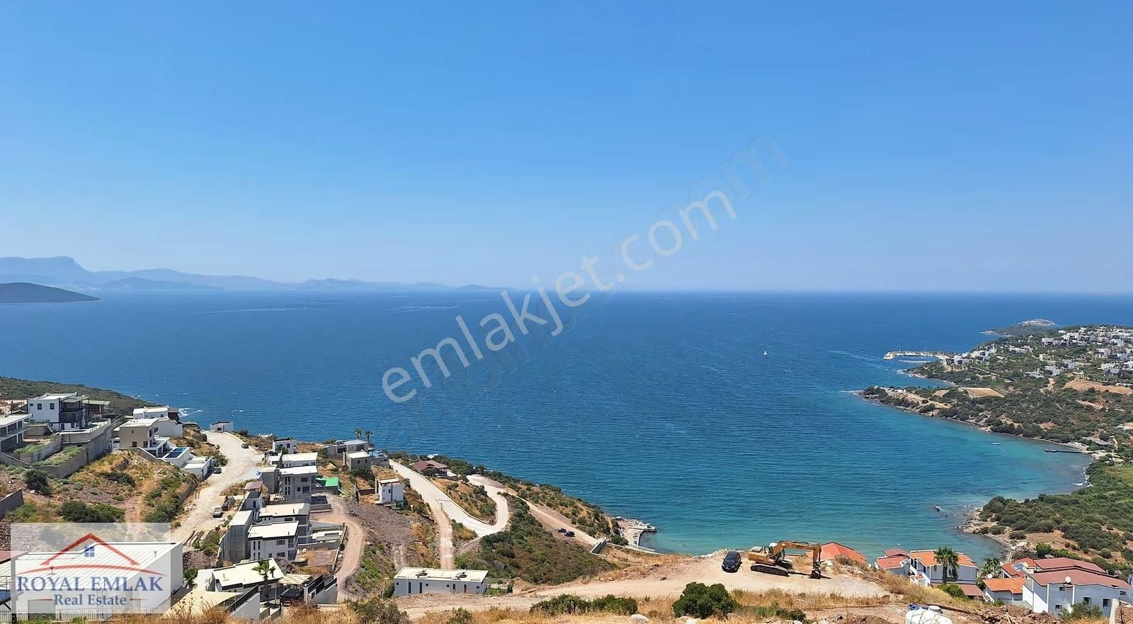 Muğla Boğaziçi Panoramik Deniz Manzaralı Satılık Arsa - Görsel 18
