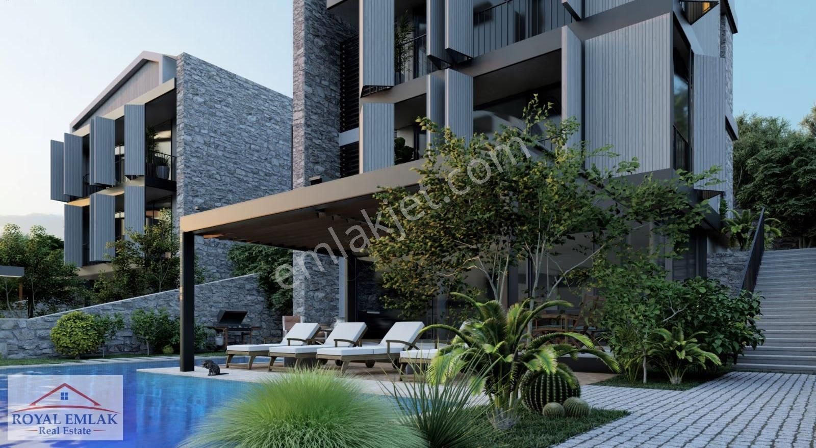 Muğla Boğaziçi Panoramik Deniz Manzaralı Satılık Arsa - Görsel 9