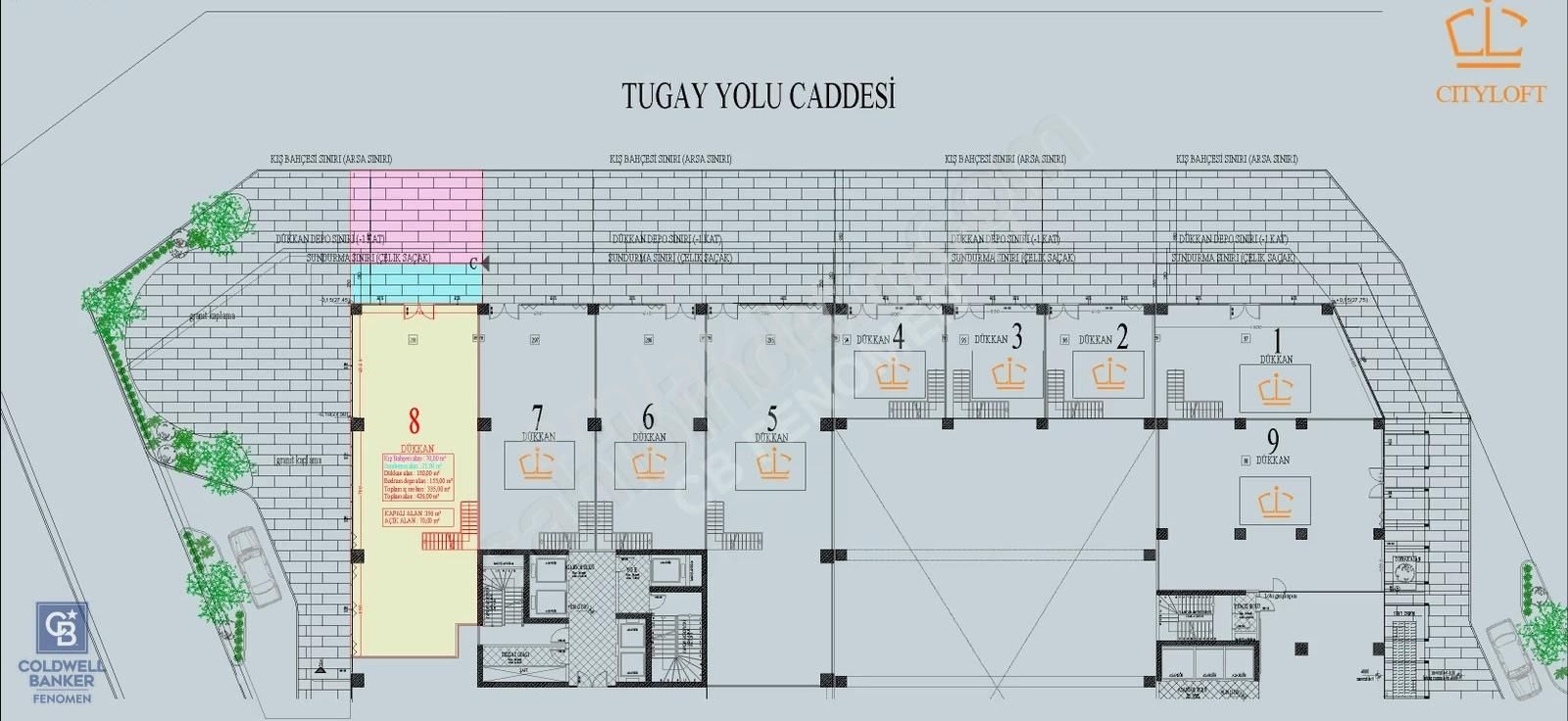 Cıtyloft 147 -geniş Ön Kulanımlı +depolu -cadde Dükkanları -köşe - Görsel 11