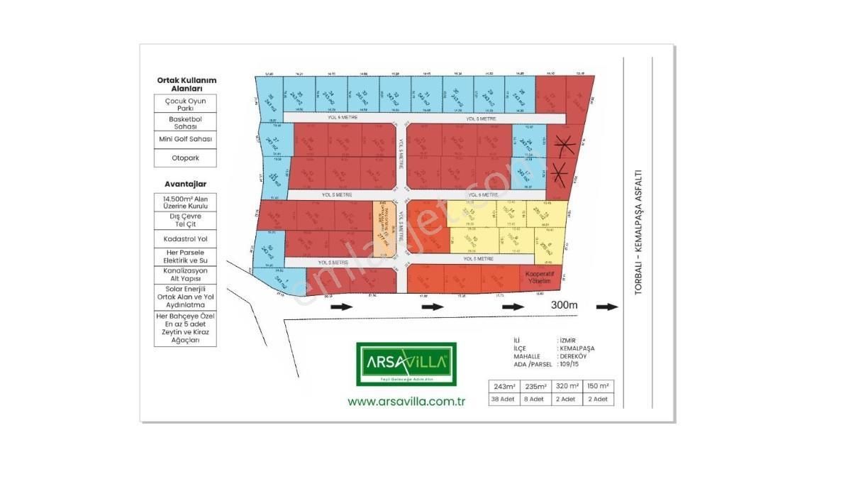 Kemalpaşa Dereköyde Satılık Kooperatif Hissesi - Görsel 18