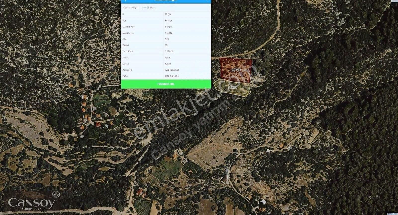 Fethiye Çengerde Satılık Köyiçi İmarlı Parsel - Görsel 13