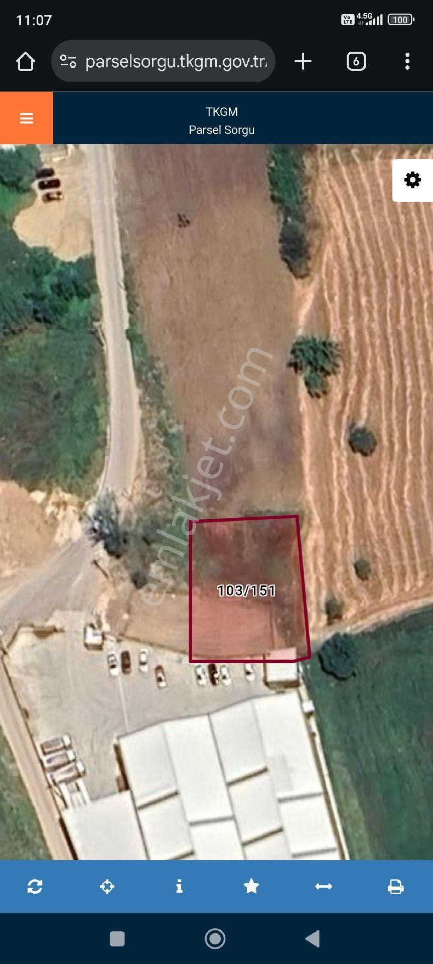 Bursa Nilüfer Yaylacık'da Satılık 735 M2 Tarla - Görsel 3