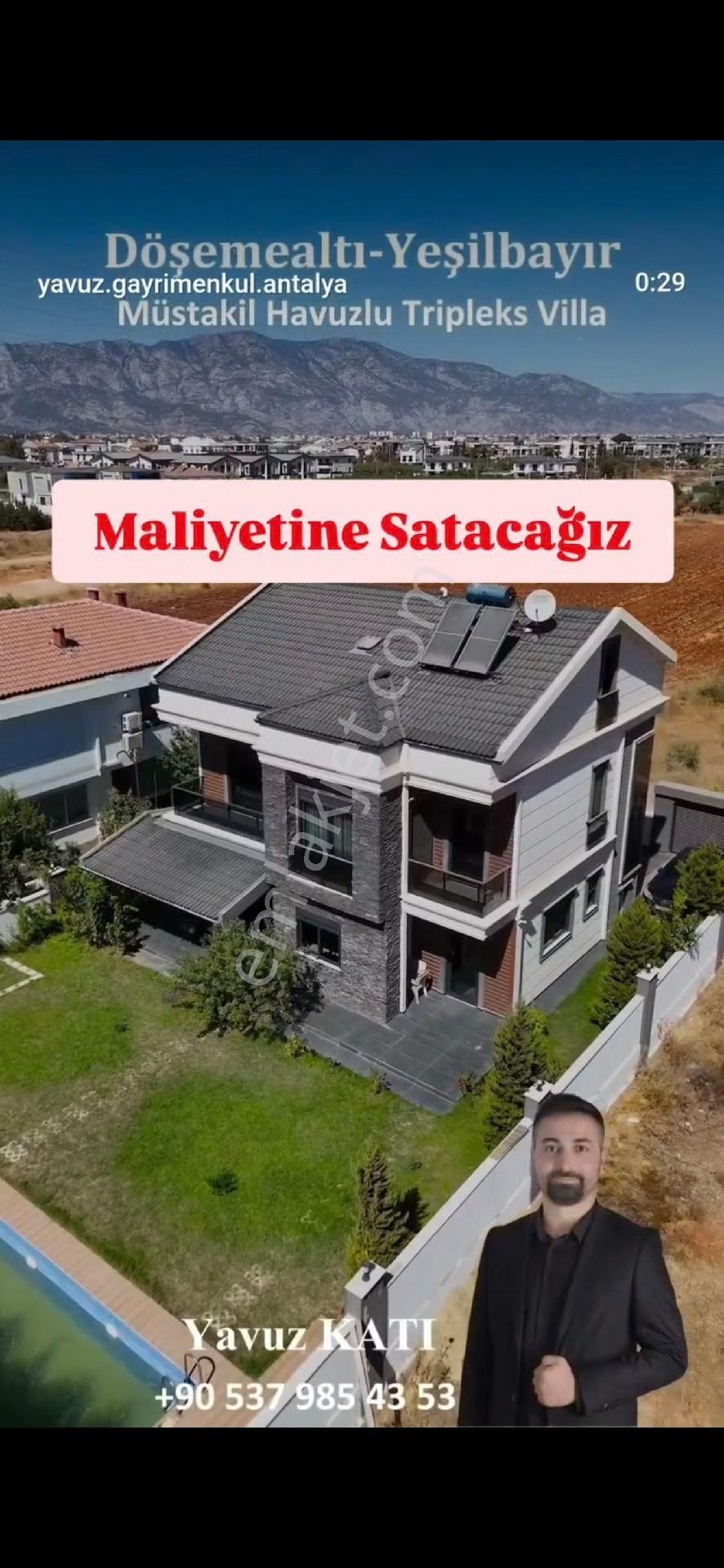 Yetişen Alır / 6+1 Müstakil Villa / 520 M2 Arsası / Yeşilbayır