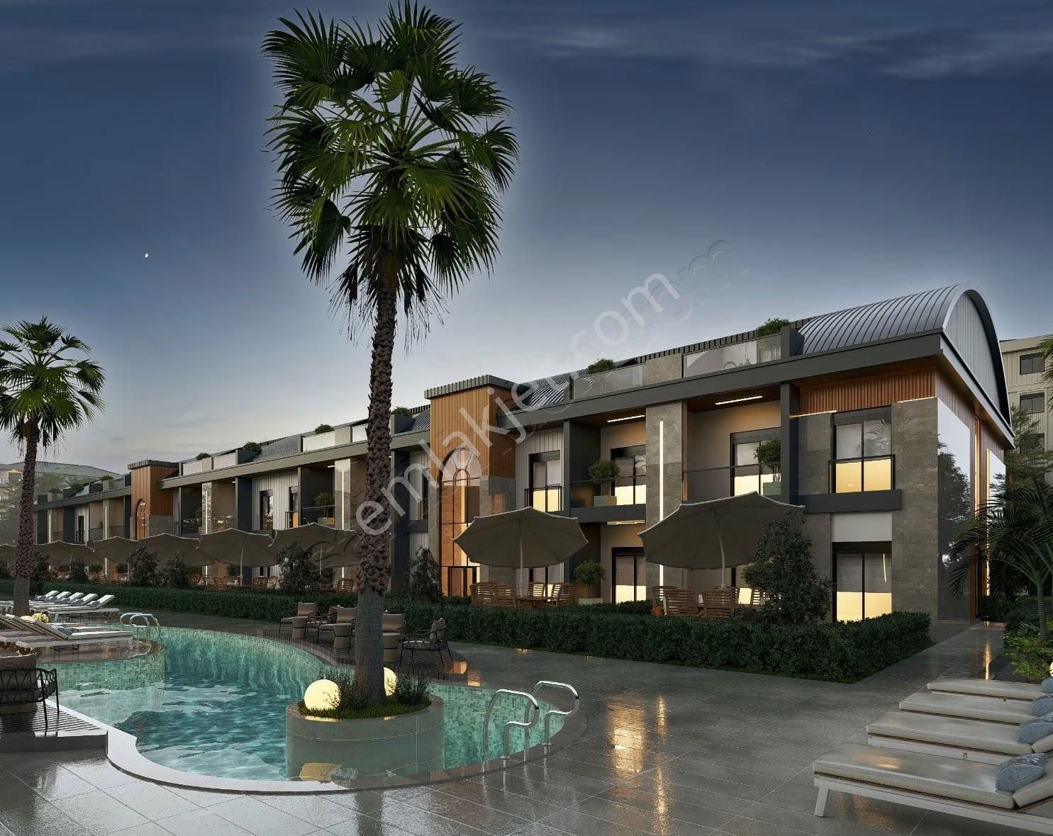 Taksitle Ödeyin / Lüks Sitede 1+1 / Kendine Ait Bahçesi Var - Görsel 9