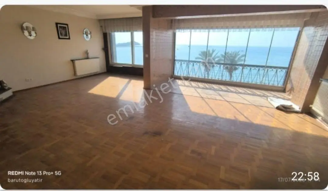 Türkmen Mah.de Denize Sıfır Panoramik Deniz Manzaralı Asansörlü 4+2 Çatı Dubleksi - Görsel 3