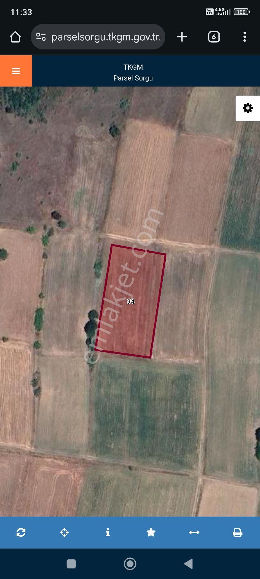 Nilüfer Çatalağıl Satılık 3 Dönüm Tarla - Görsel 2