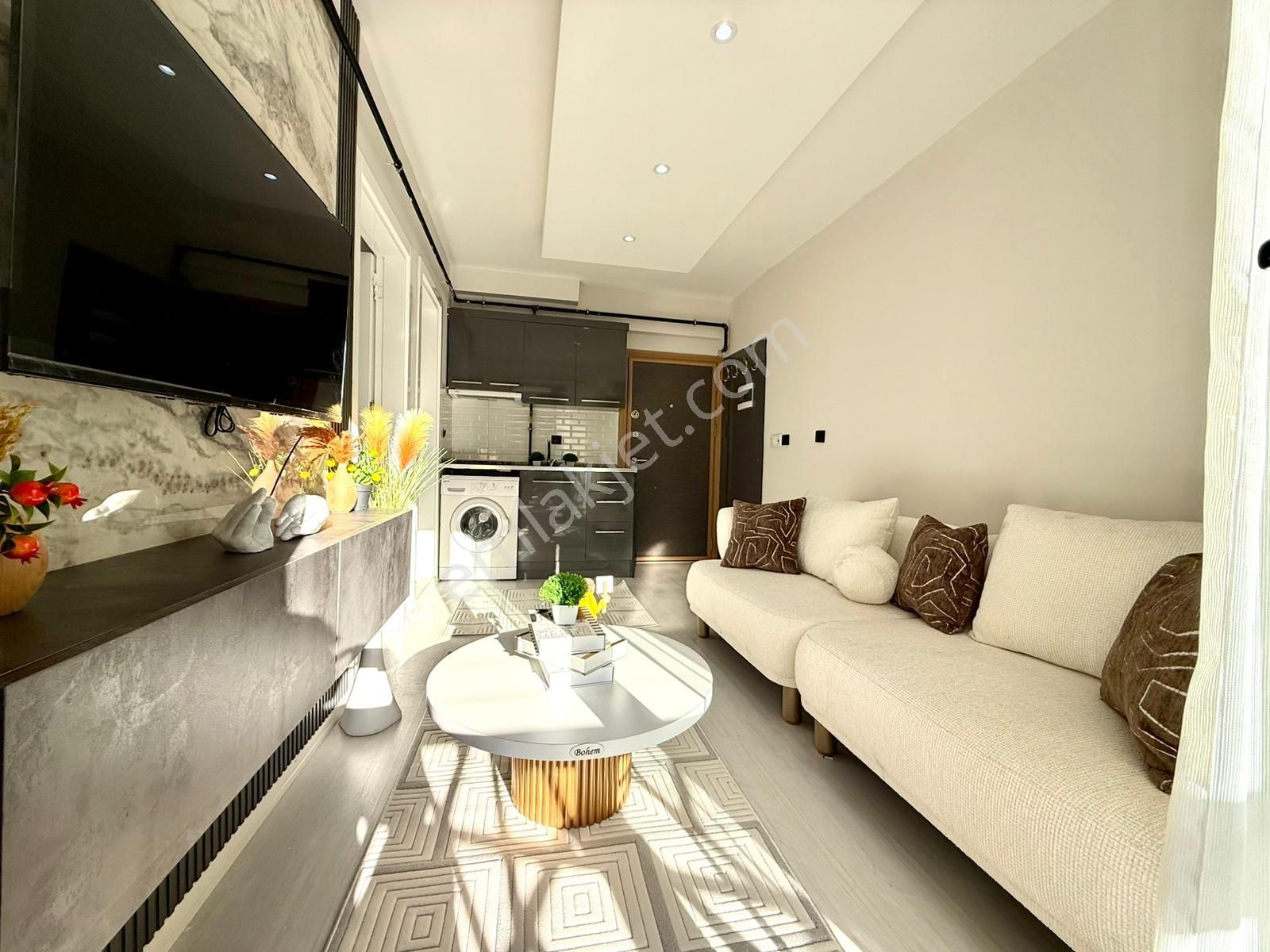 Özmecaz'dan Kınıklı'da 1+1 Arakat Balkonlu Full Eşyalı Lüks Apart - Görsel 3