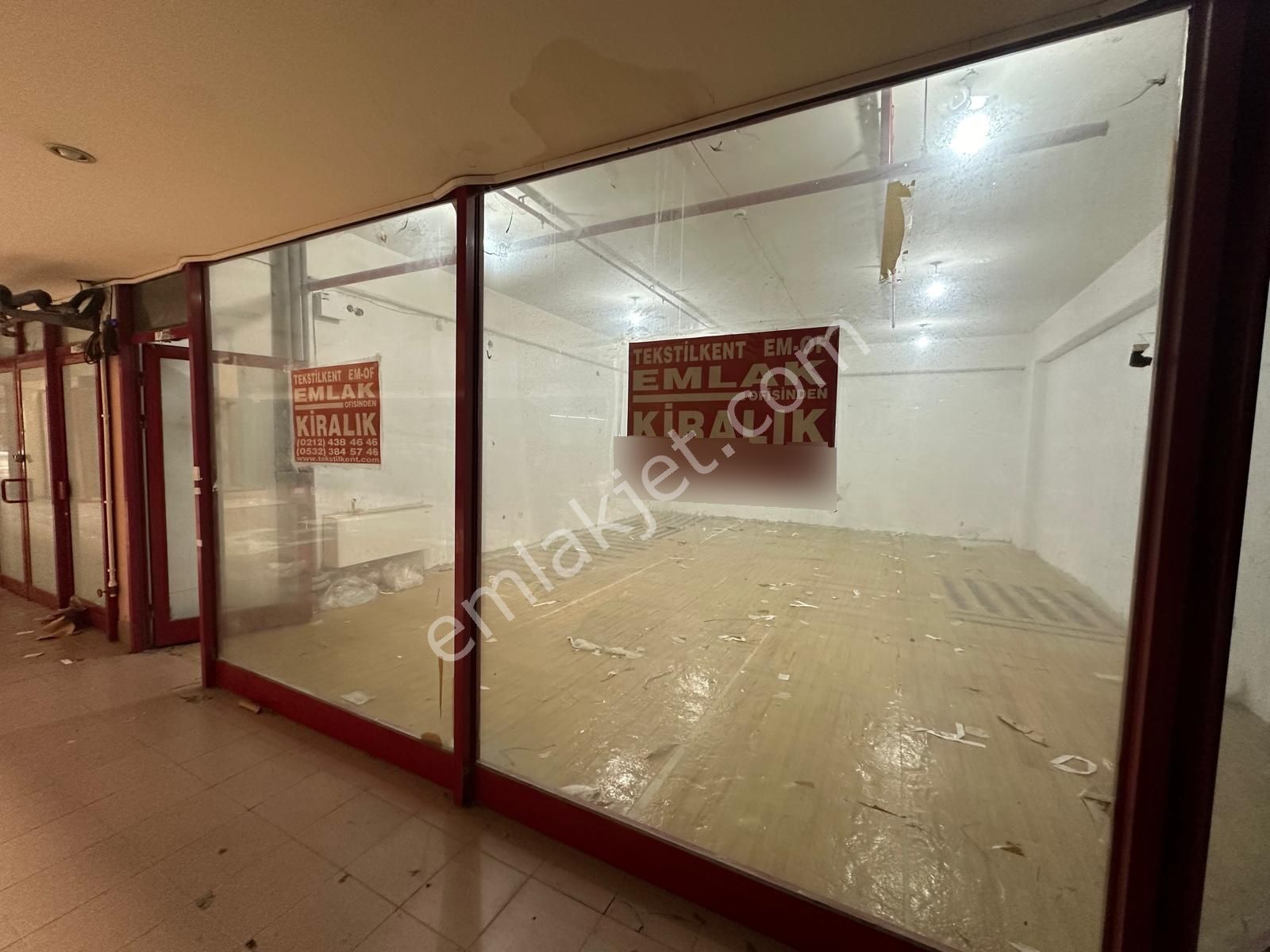 Tekstilkent Emlak'tan Gd Bloklarında Giriş Kat İş Yeri & Depo - Görsel 3