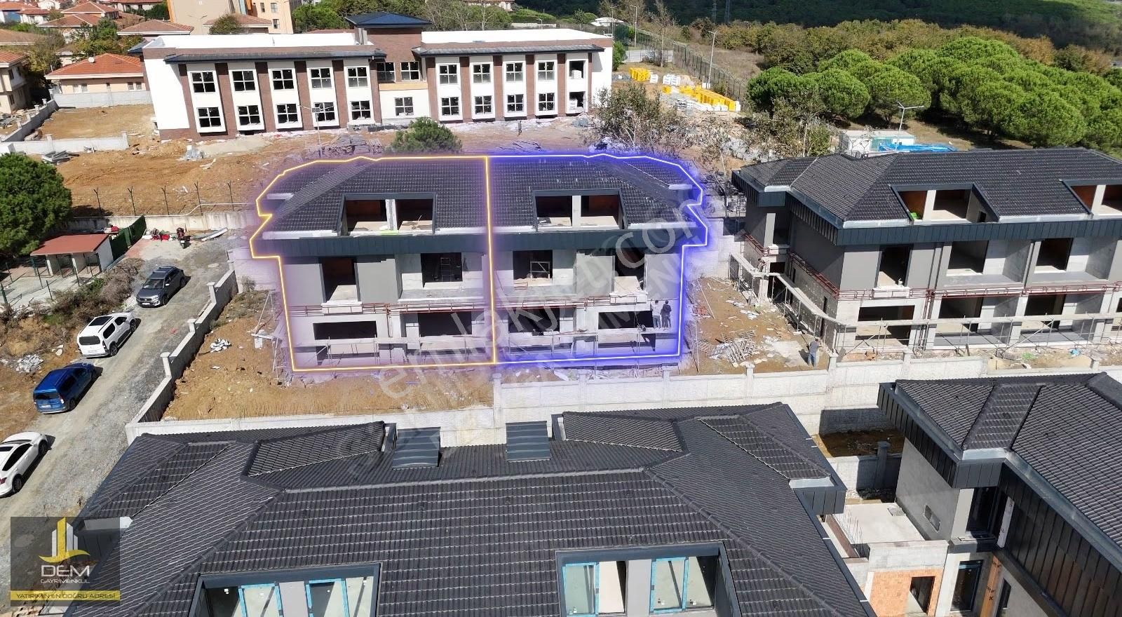 Arnavutköy Bollucada Orman Manzaralı Tripleks Villa - Görsel 5