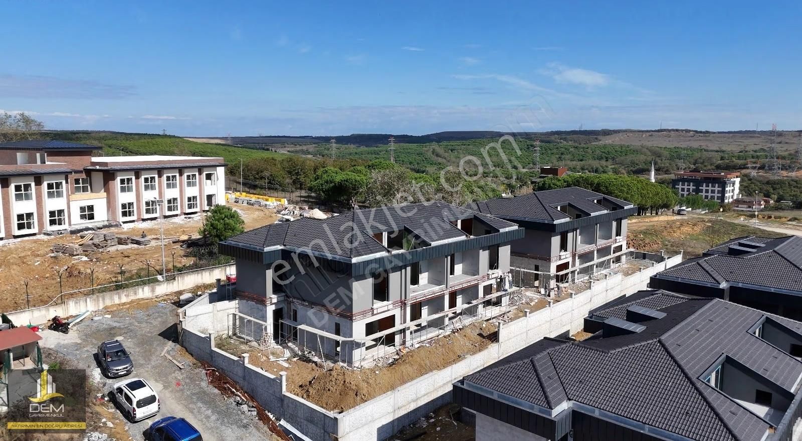 Arnavutköy Bollucada Orman Manzaralı Tripleks Villa - Görsel 32