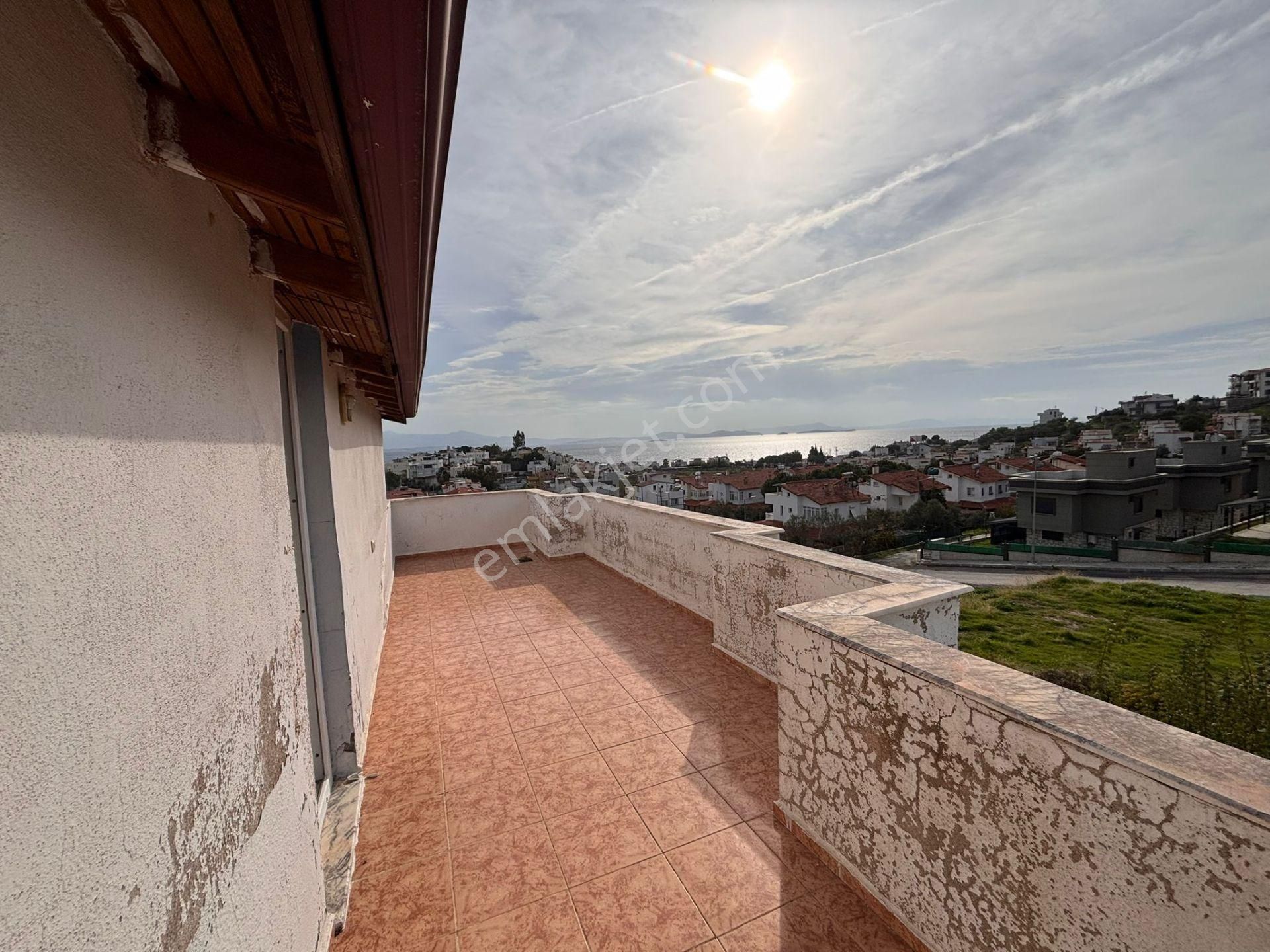 Çandarlı Da Deniz Manzaralı Satılık Villa - Görsel 23