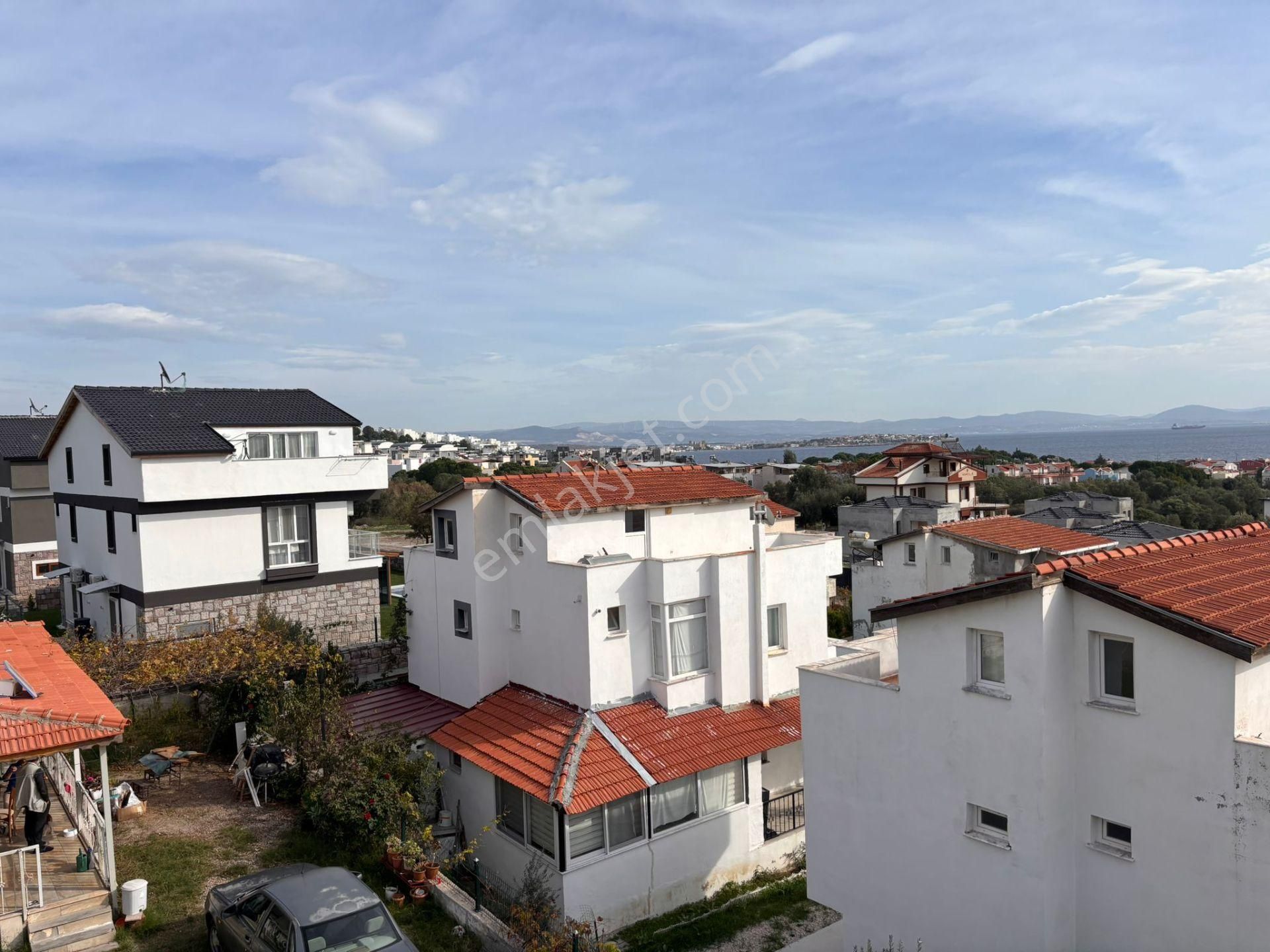 Çandarlı Da Deniz Manzaralı Satılık Villa - Görsel 19