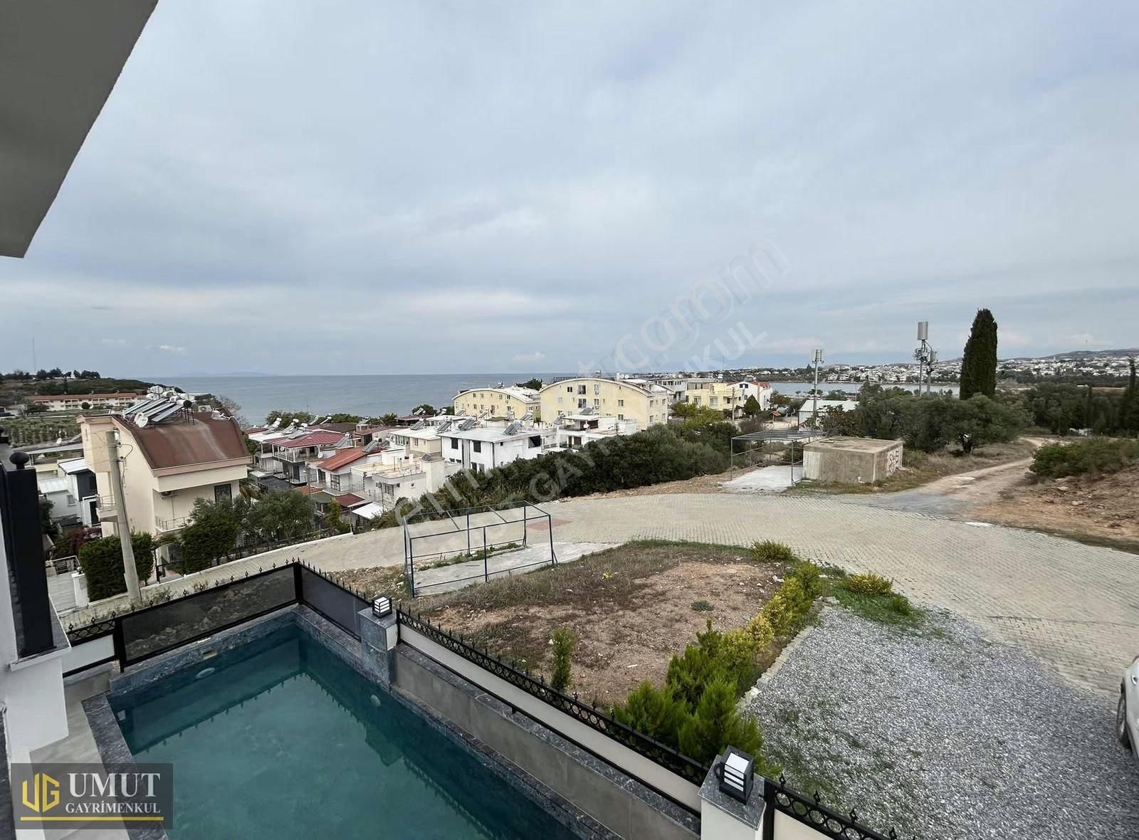 Didimde Deniz Manzaralı Tam Müstakil Havuzlu 3+1 Villa - Görsel 24