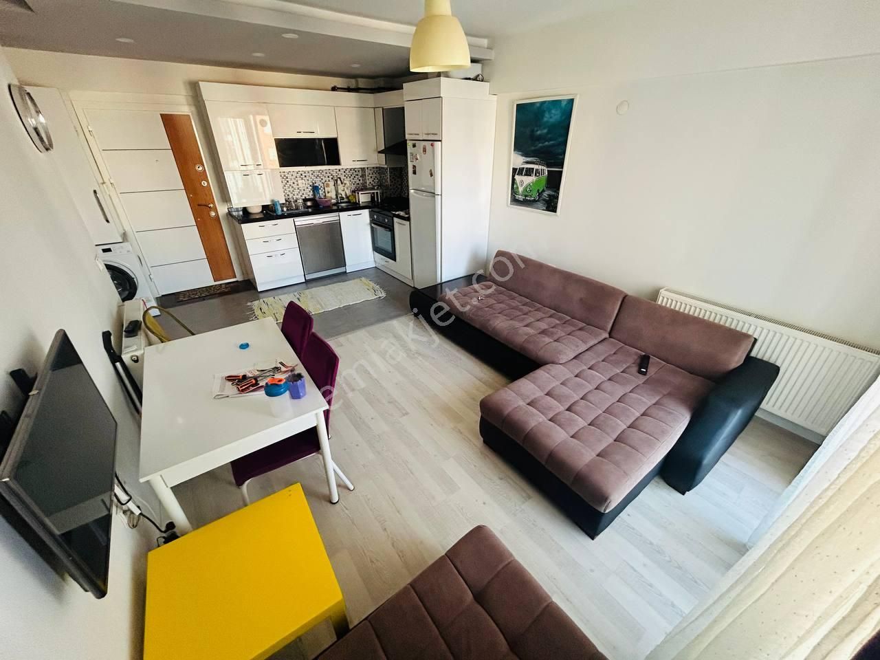 Havuzlu Site İçi Full Eşyalı 1+1 Satılık Daire - Görsel 7