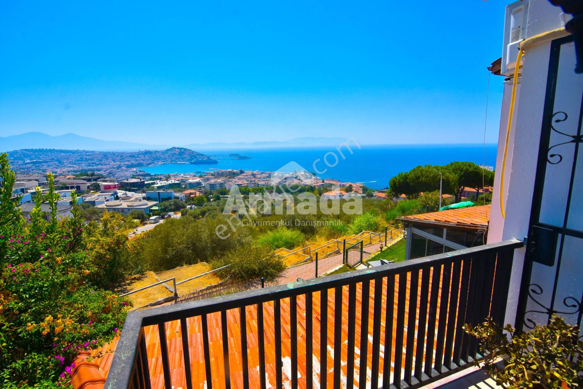 Kuşadası Adalılar Sitesi'nde Full Deniz Manzaralı 4+1 Villa - Görsel 16