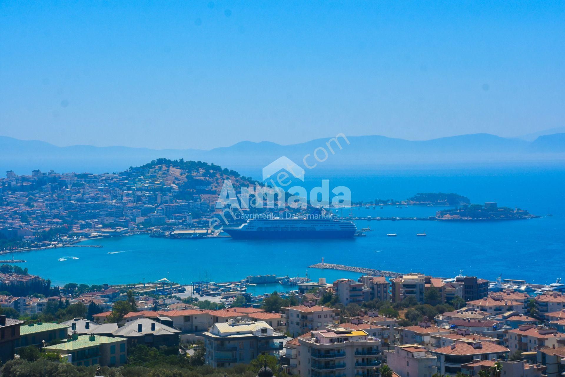 Kuşadası Adalılar Sitesi'nde Full Deniz Manzaralı 4+1 Villa - Görsel 9