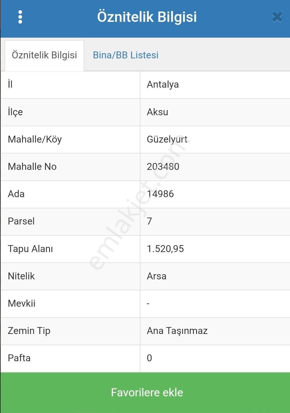 Aksu Güzelyurt Da Kat Karşılığı Köşebaşı Arsa - Görsel 2
